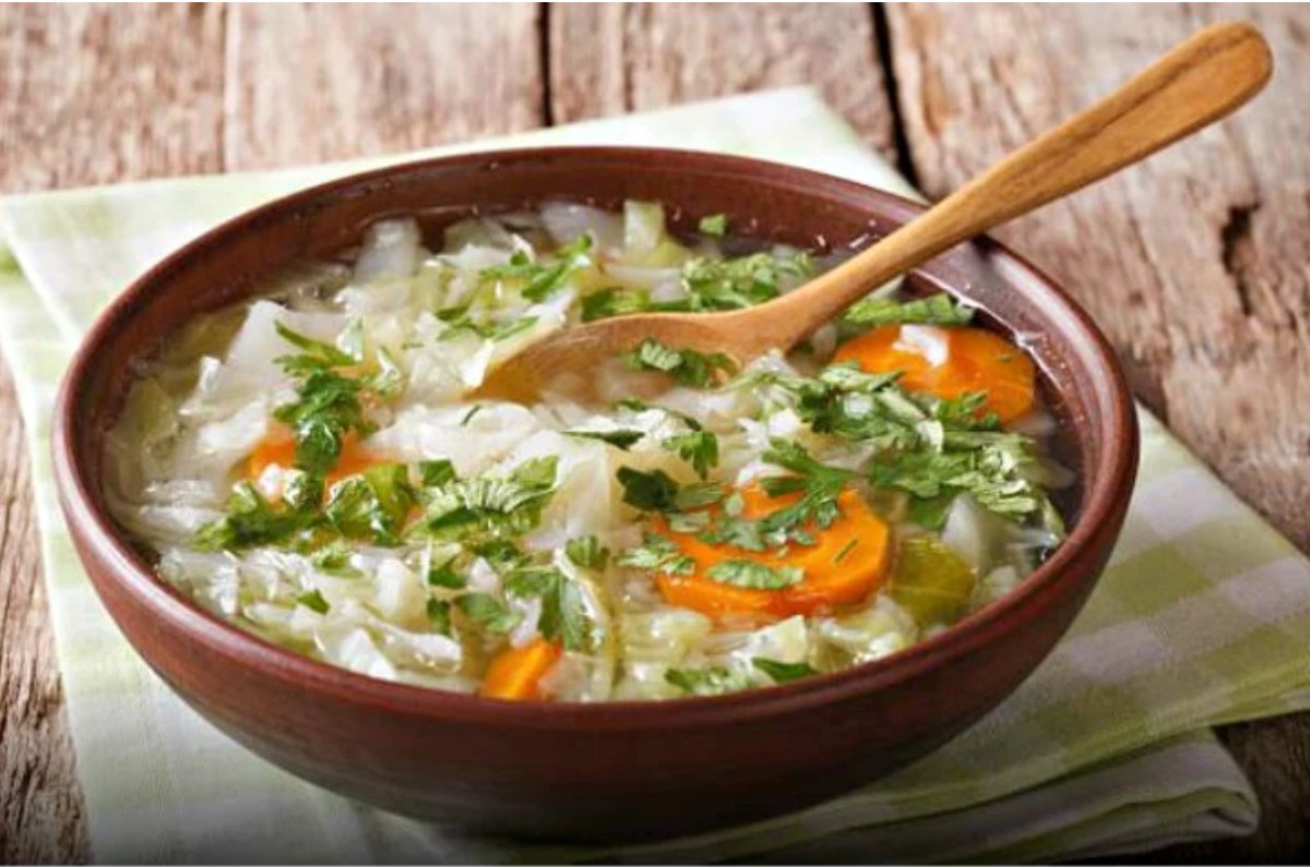 Receta de sopa diurética y adelgazante