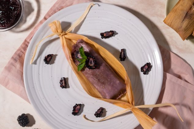 Receta de tamales de zarzamora con queso philadelphia