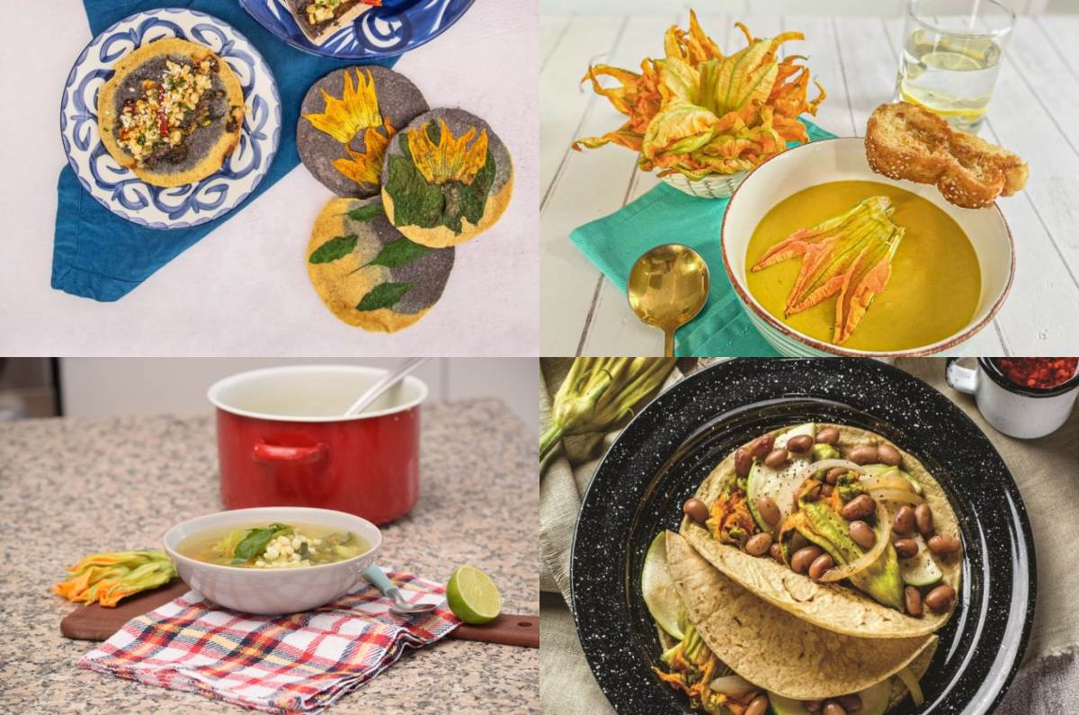 5 recetas con flor de calabaza por menos de 50 pesos