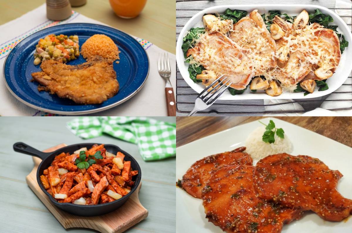 5 recetas de chuleta ahumada por menos de 80 pesos