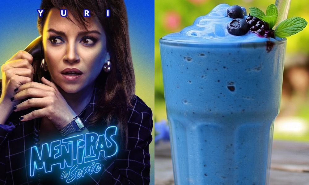 Regina Blandón como Yuri en Mentiras, bebida azul