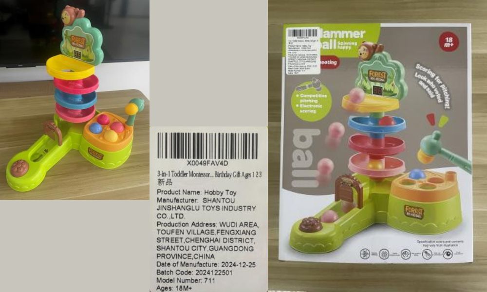 Retiran del mercado juguetes Shantou Jinshanglu Toys Industry