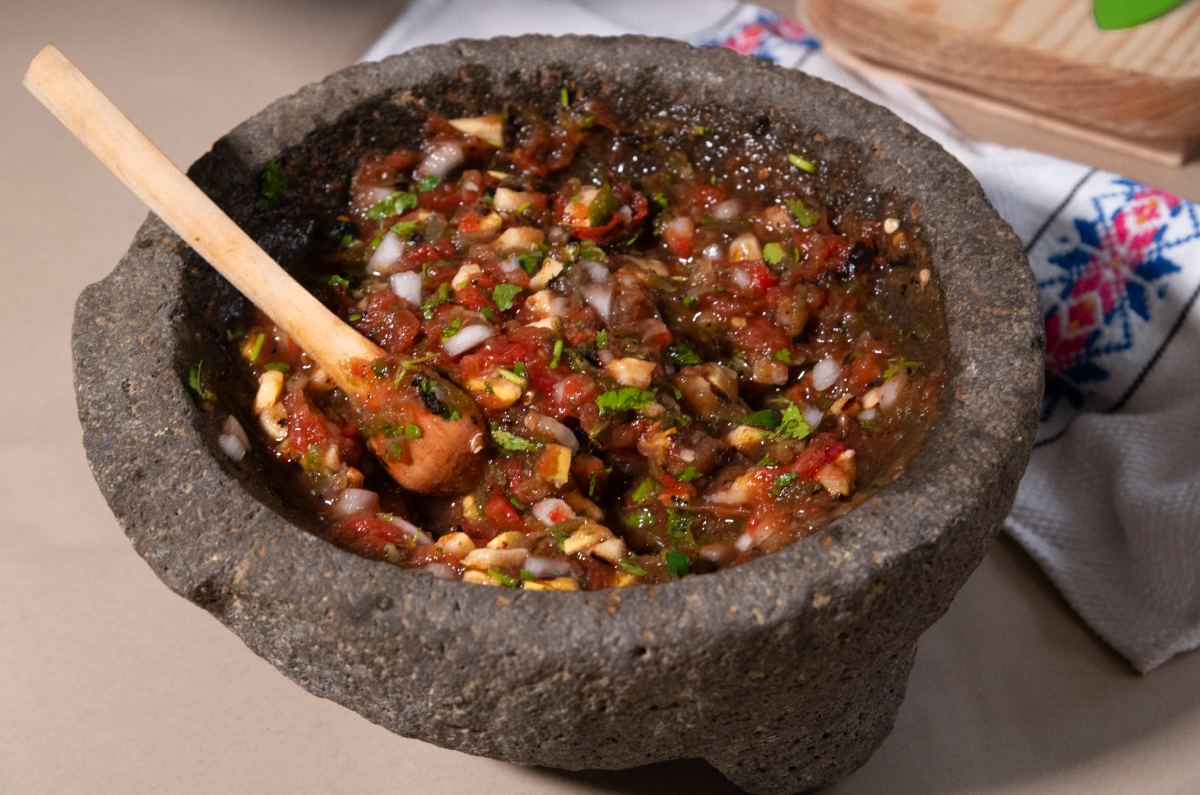 Salsa tatemada de guayaba
