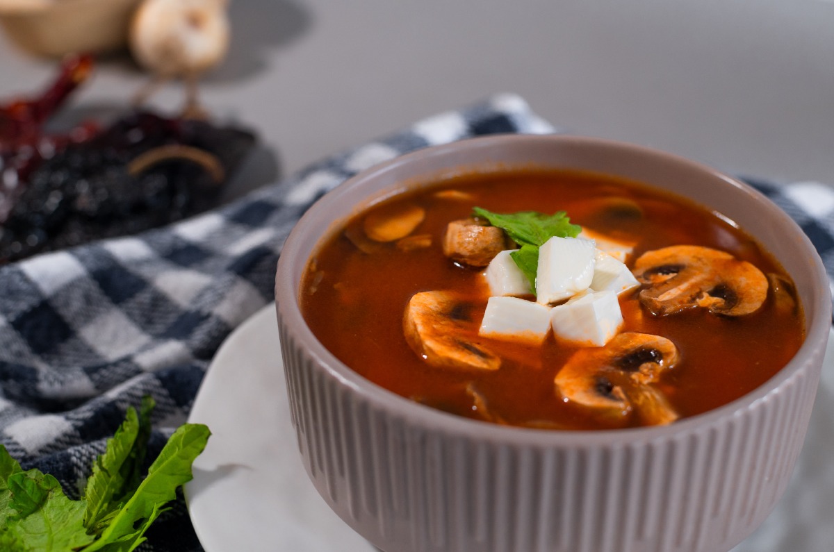 Sopa de hongos