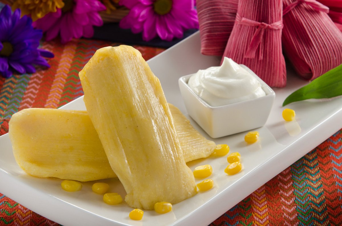 Tamales de elote