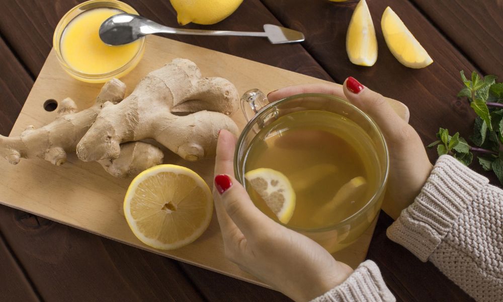 Té de jengibre con limón beneficios