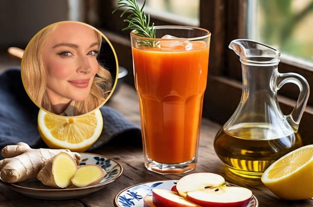 El zumo “efecto guapa” que puede potenciar tu belleza: ¡Comprobado por Lindsay Lohan!