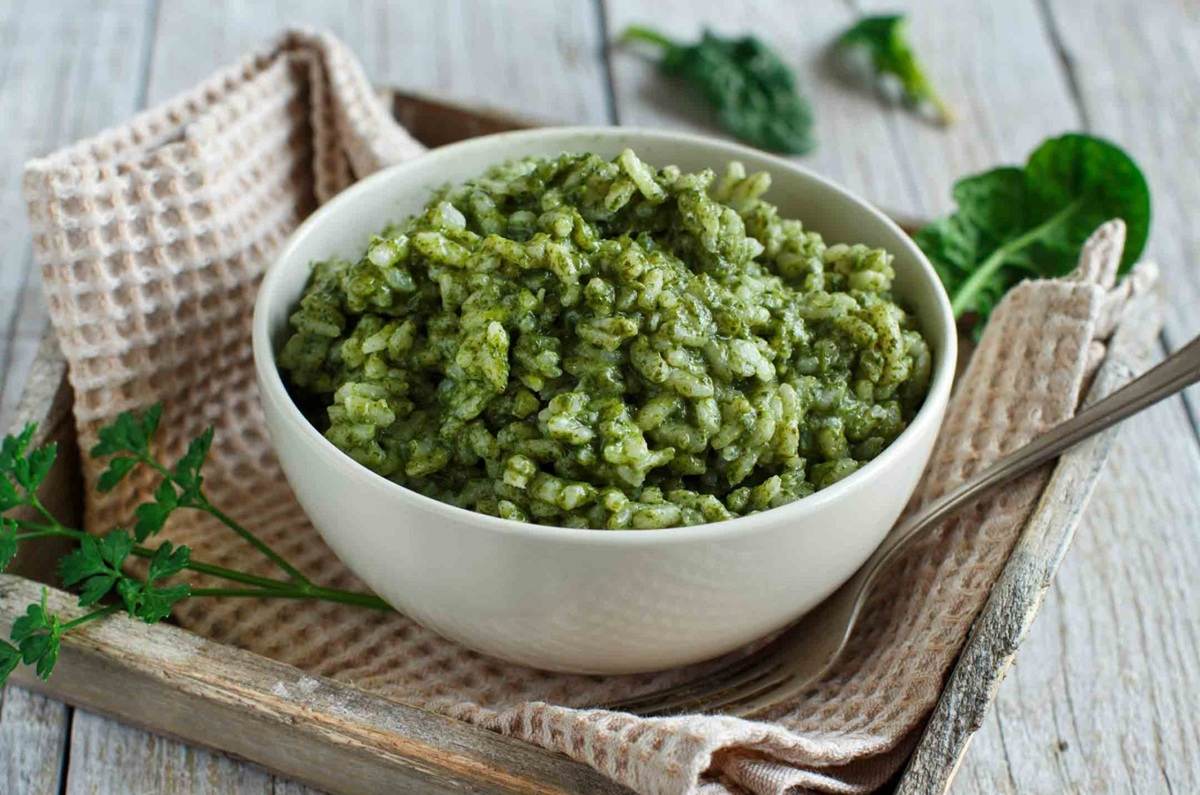 Arroz con brócoli