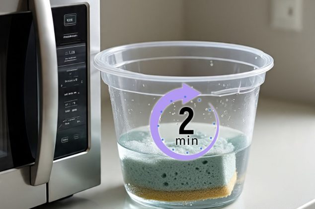 El truco del microondas para desinfectar al 99% tus esponjas de cocina: ¡En solo 2 minutos!
