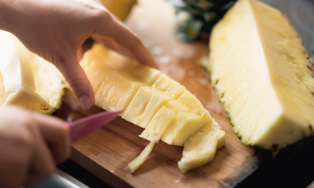 El corazón de la piña para qué sirve