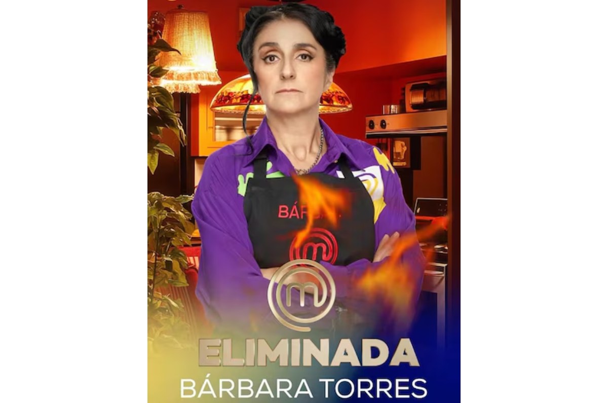 eliminaron a Bárbara Torres de MasterChef Celebrity 2025