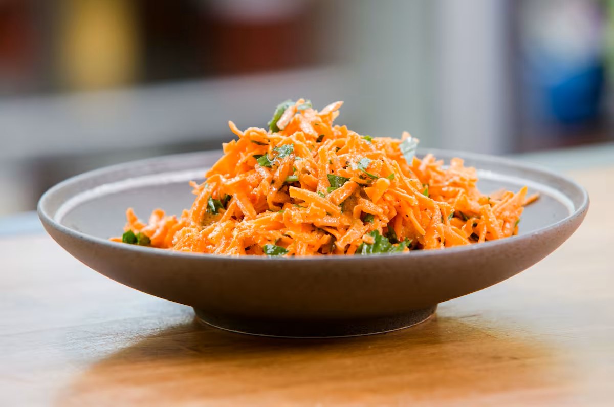 Ensalada de zanahoria y apio