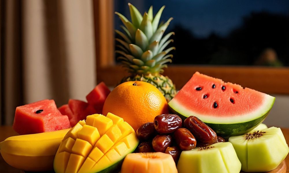 Es bueno comer fruta por la noche