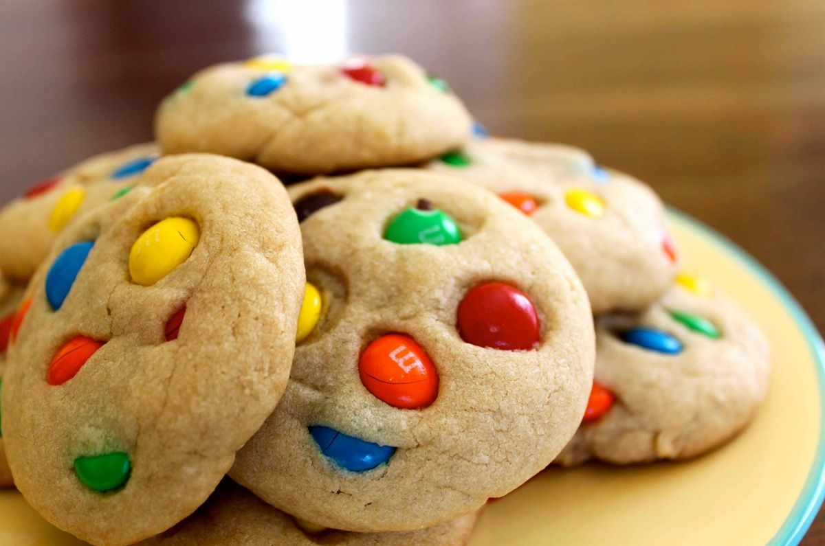 Galletas de M&M