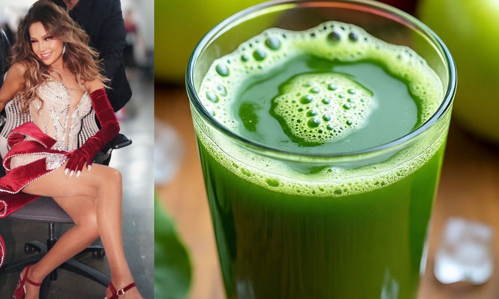 Jugo verde para bajar de peso