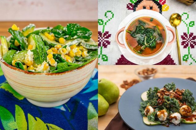 4 fáciles comidas con espinacas para menú de comida