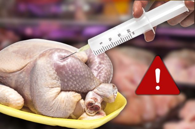 ¿Pagas por agua en vez de carne? Aprende a distinguir un pollo natural de uno inflado antes de comprarlo