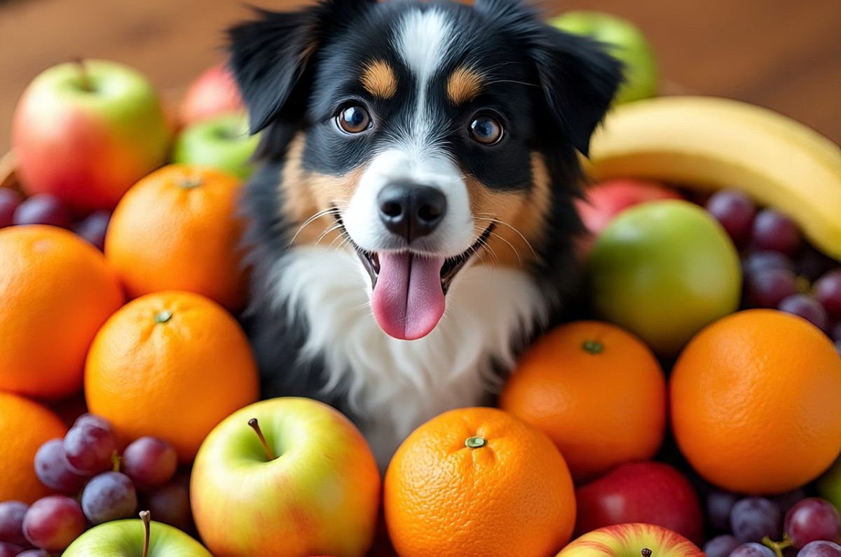 Qué frutas no pueden comer los perros