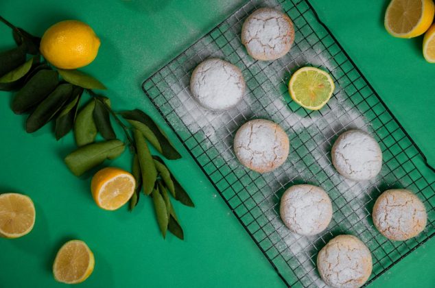 Receta de galletas de limón con sólo 6 ingredientes