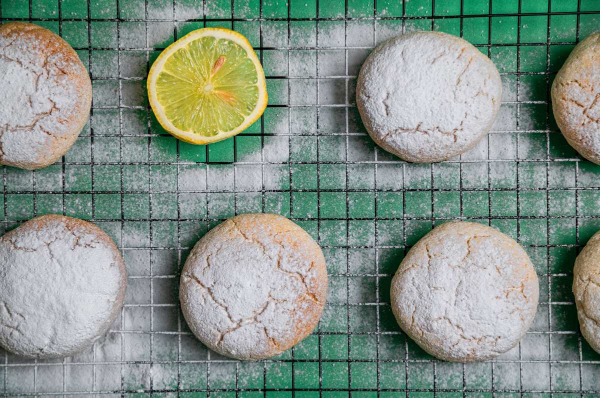 Receta de galletas de limón con sólo 6 ingredientes