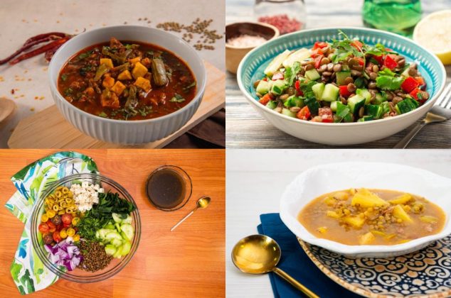 4 recetas de lentejas para menú semanal