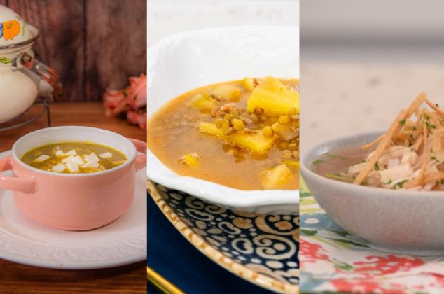 3 fáciles recetas de sopas para la lluvia y el frío