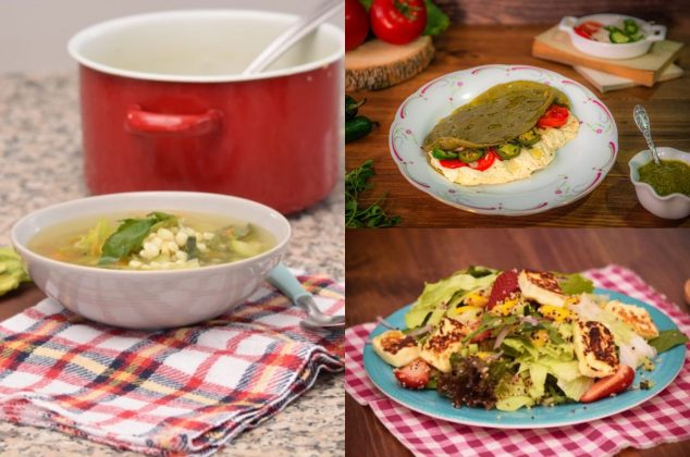 4 fáciles y deliciosas recetas sin carne para menú de comida