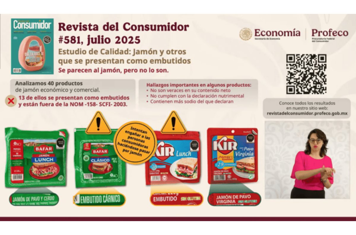retiran jamón profeco