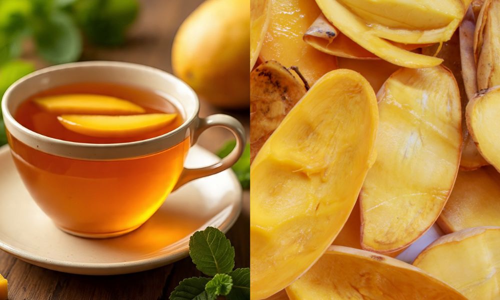 Té de cáscara de mango