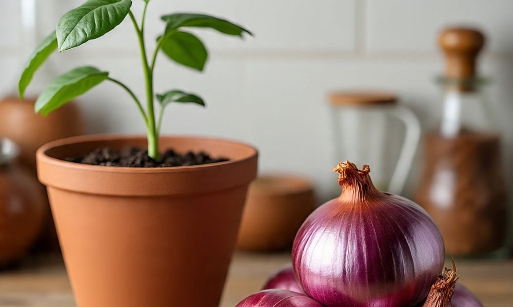 Beneficios de la cebolla para las plantas