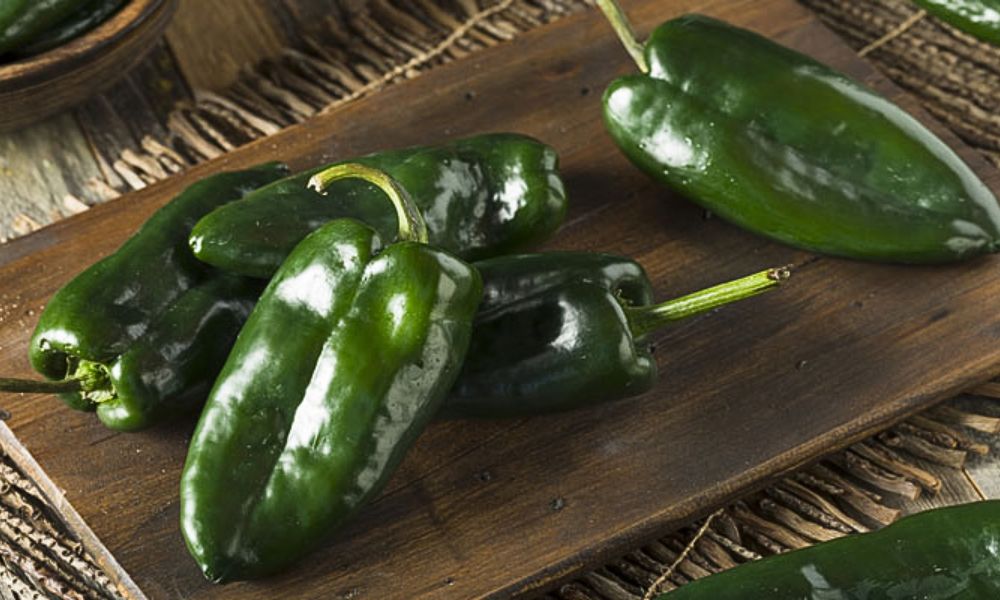 Chiles poblanos