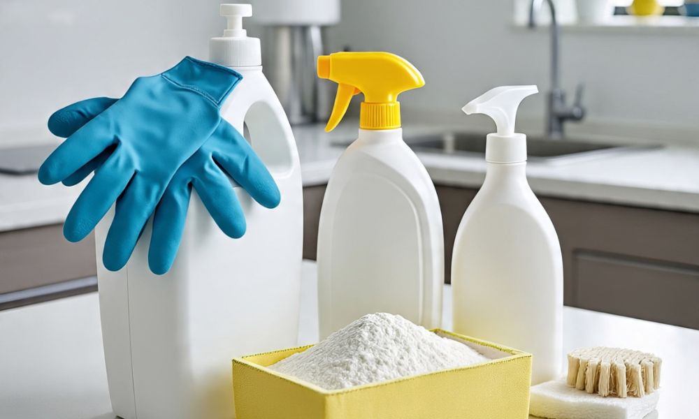 Cómo limpiar un bote de basura