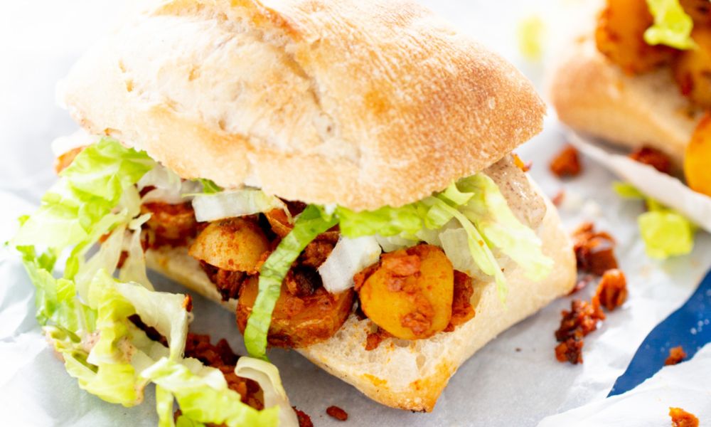 Cómo preparar pambazos veganos
