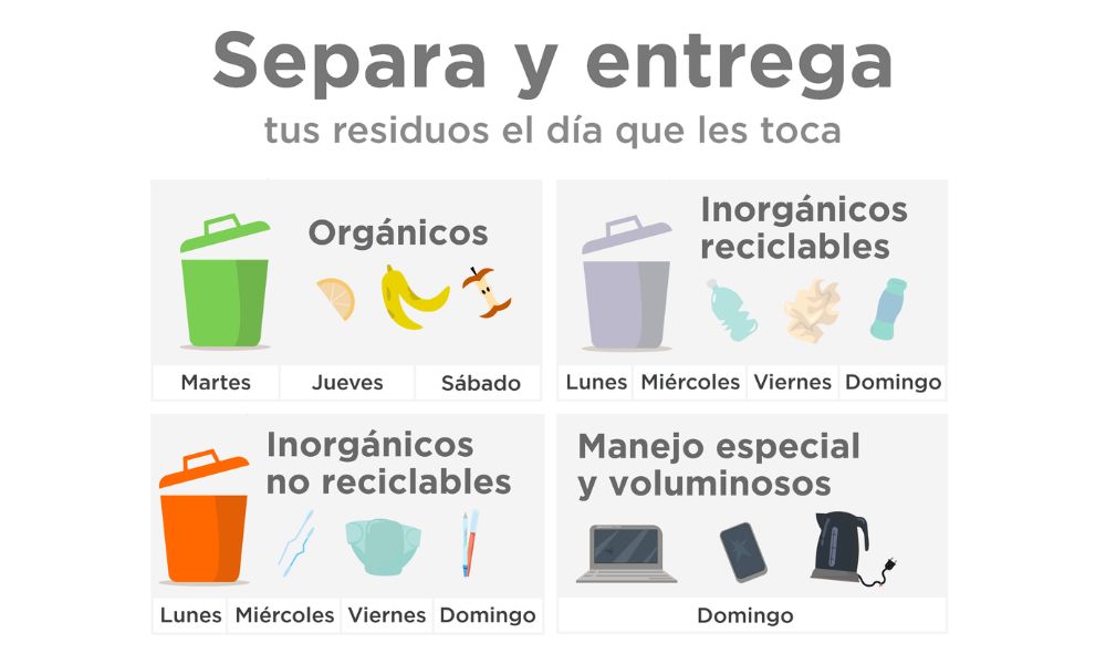 Cómo separar la basura