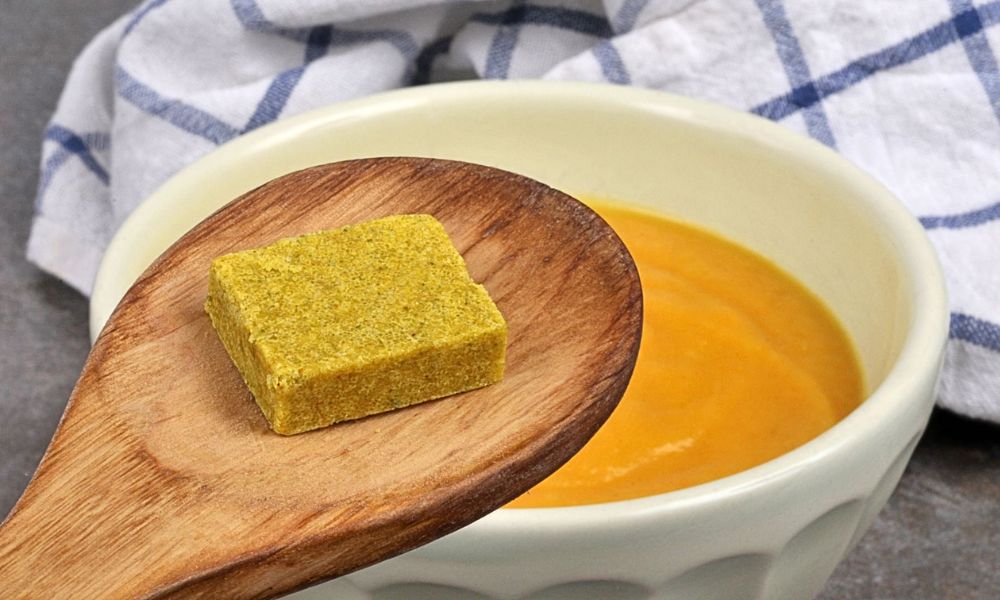Cubos de caldo de pollo
