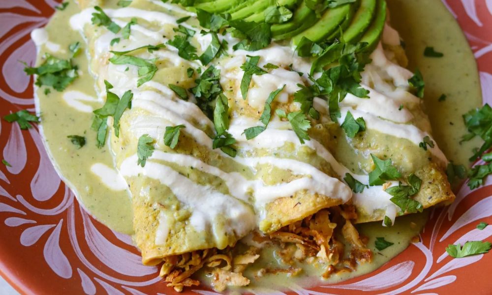 De dónde son las enchiladas suizas