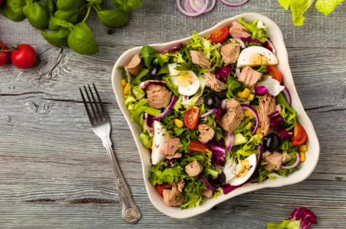 ensaladas con proteínas