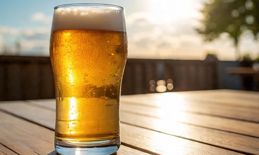 Es bueno tomar cerveza