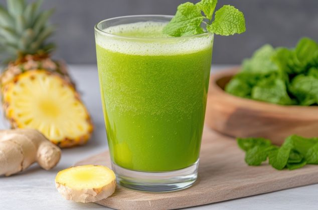 El jugo verde que ayuda a tratar el Síndrome de Ovario Poliquístico