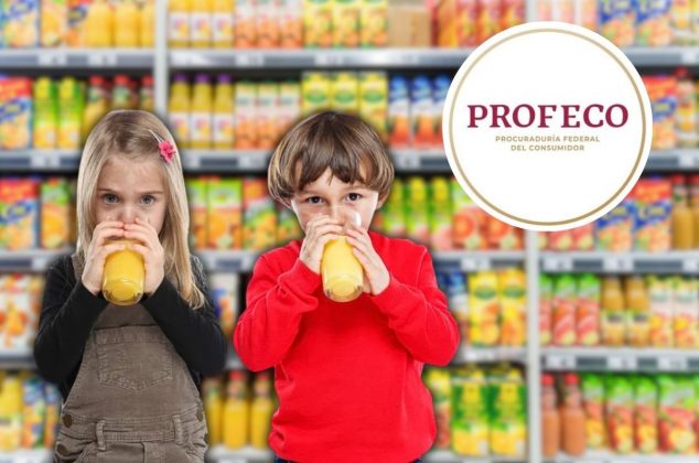 Muchos los compran, pero estos son los jugos que más dañan la salud de los niños, según Profeco
