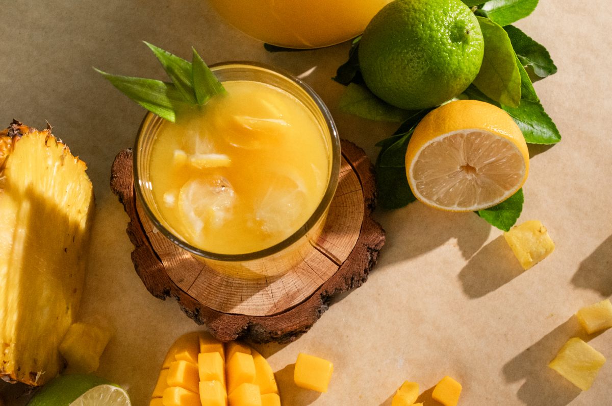 Limonada de mango y piña