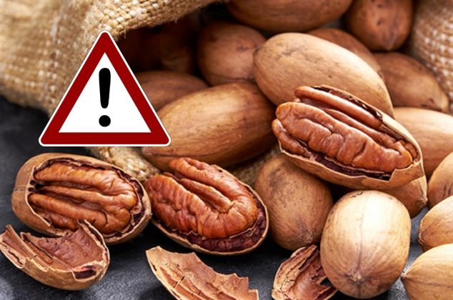 Retiran del mercado varios lotes de nueces con Salmonella por riesgo de infección letal