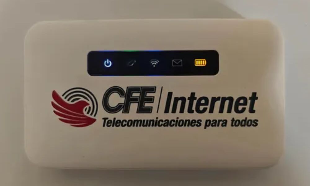 MiFi CFE internet móvil