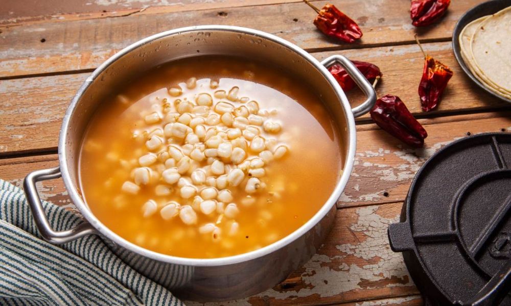 Nixtamalización proceso maíz pozolero