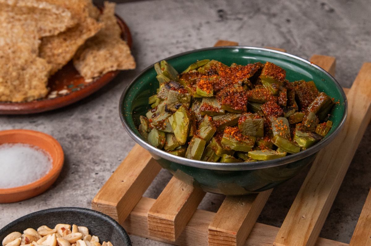 Receta de nopales cantineros