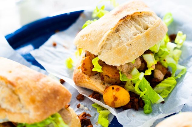 Cómo preparar pambazos veganos sin freír: Una versión más ligera y saludable