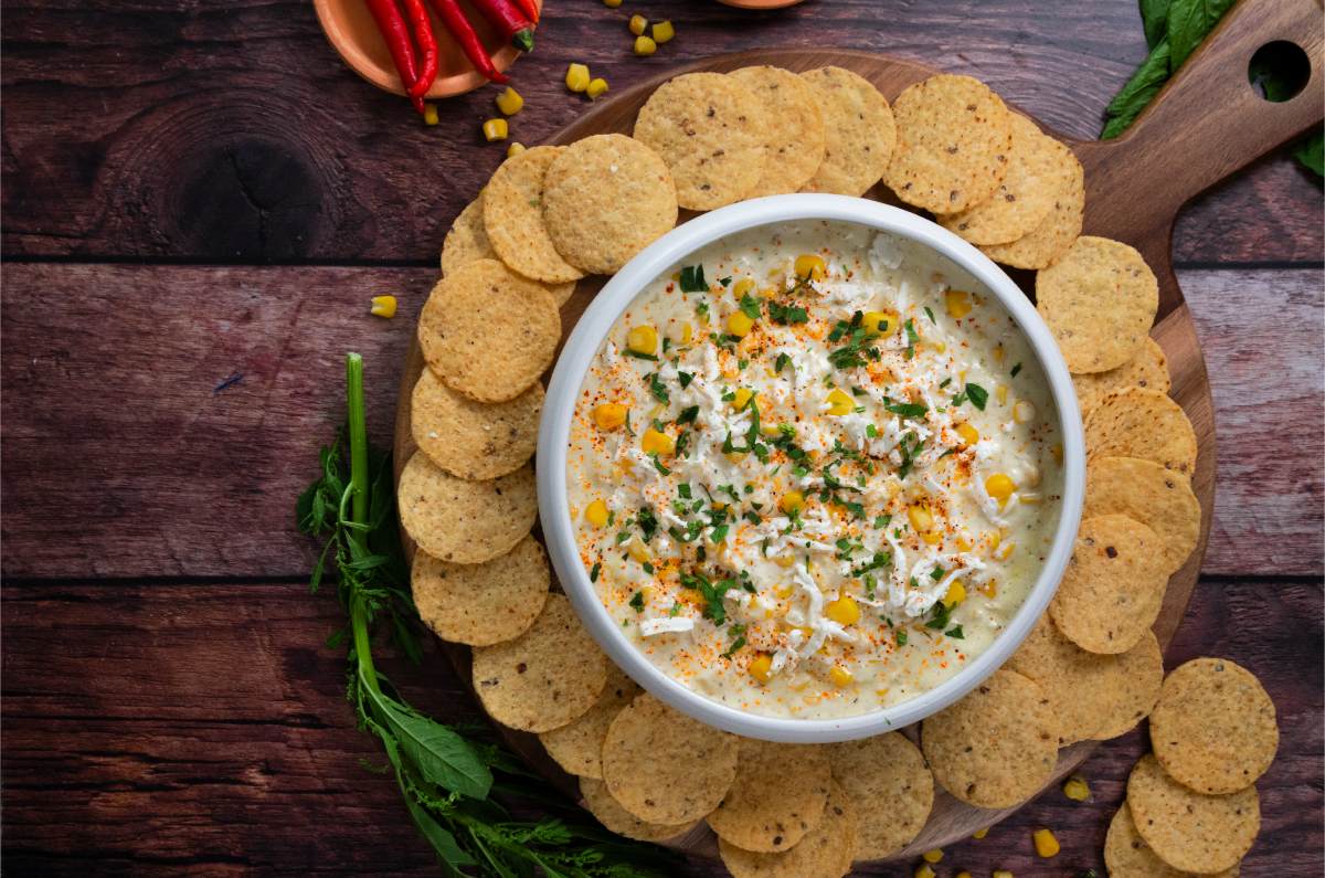 ¡Dip de elote cremoso! Receta que salva tu cena de hoy en 20 minutos 