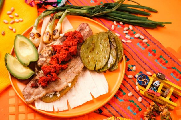 Receta de huaraches estilo mercado de Jamaica