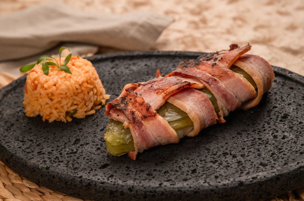 Receta de nopales envueltos con tocino ¡En 20 minutos!