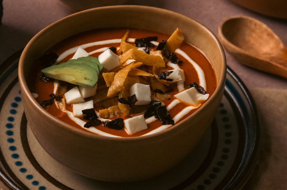 Receta de Sopa Tarasca